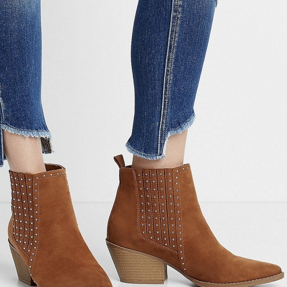 Maurices Audra Studded Pointed Toe Ankle Bootie - Size 8 - NWTs